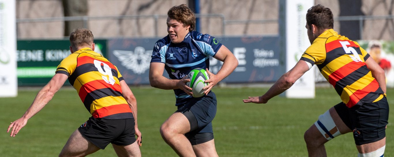 Saints' Tom Litchfield was named Man of the Match for Bedford Blues