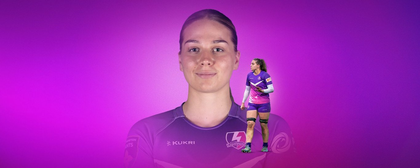 Lilli Ives Campion of Loughborough Lightning.