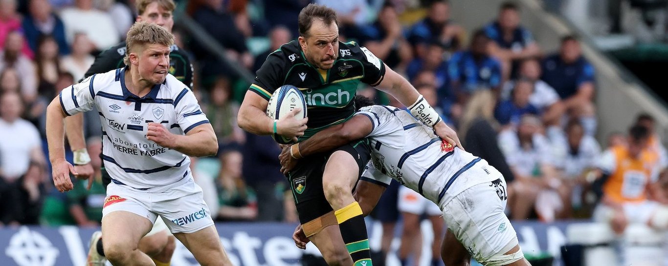 Burger Odendaal of Northampton Saints