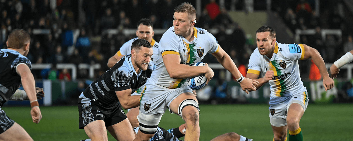 Tom Pearson of Northampton Saints