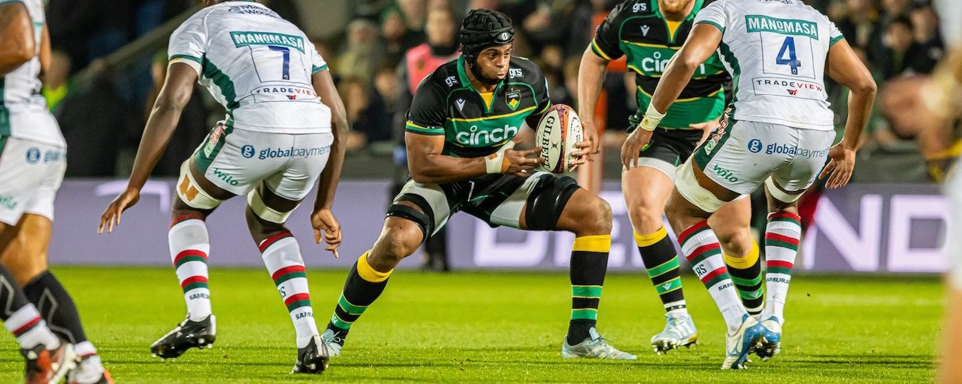 Chunya Munga of Northampton Saints