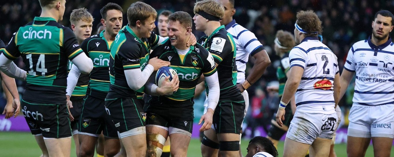 Fraser Dingwall of Northampton Saints
