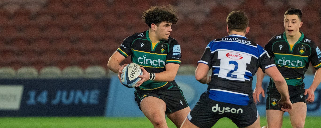 Aiden Reid of Northampton Saints
