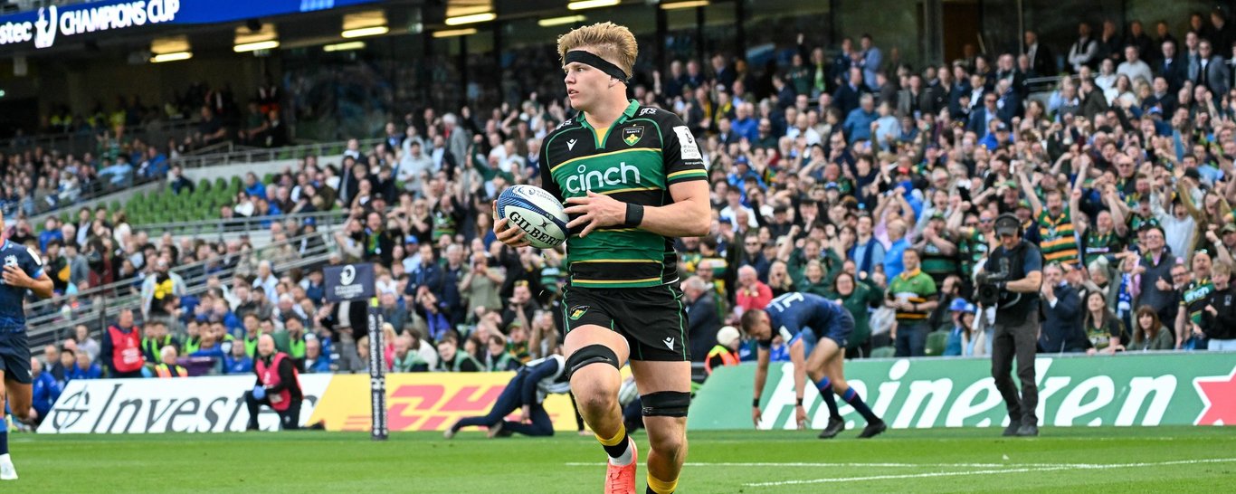 Henry Pollock of Northampton Saints
