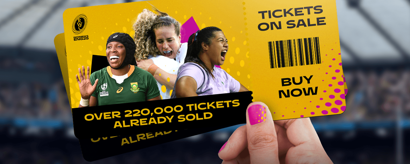 Tickets are on sale for the Women’s Rugby World Cup