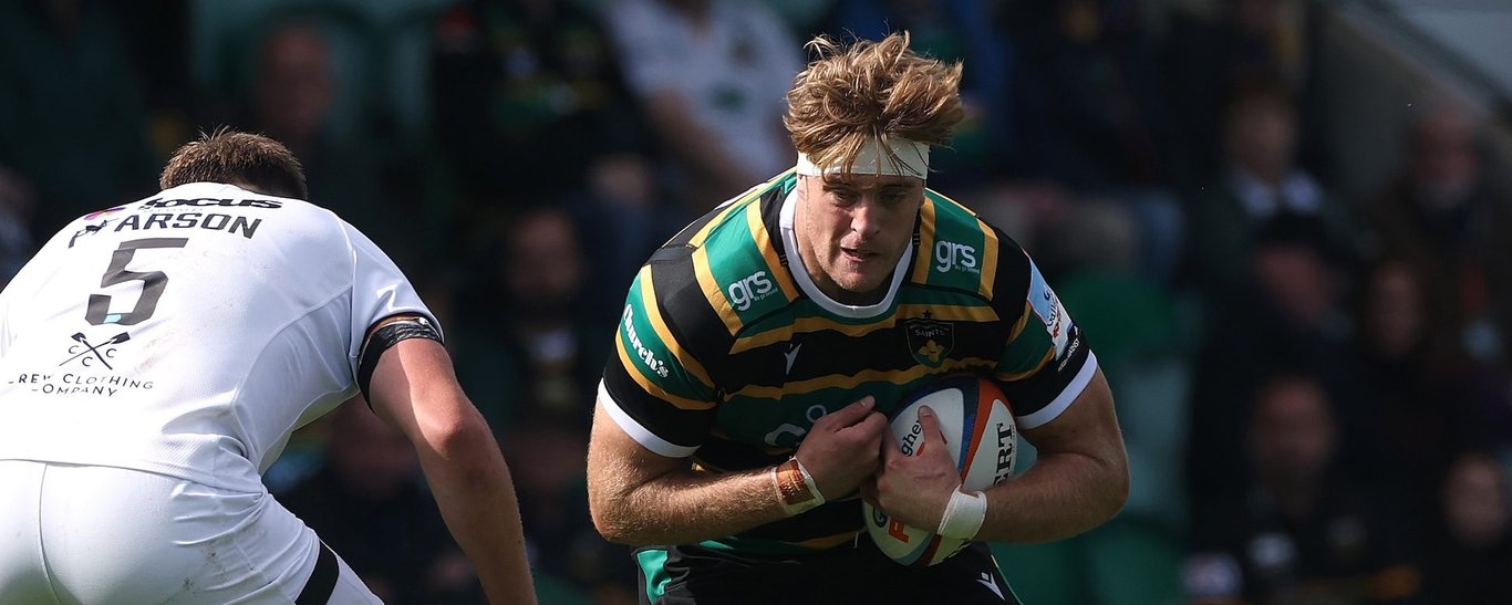 Alex Coles of Northampton Saints.