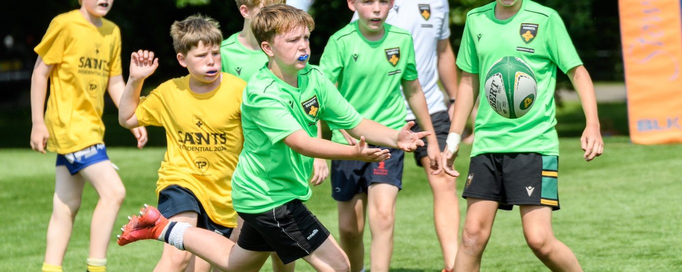 Northampton Saints Community residential camps at Stowe School.