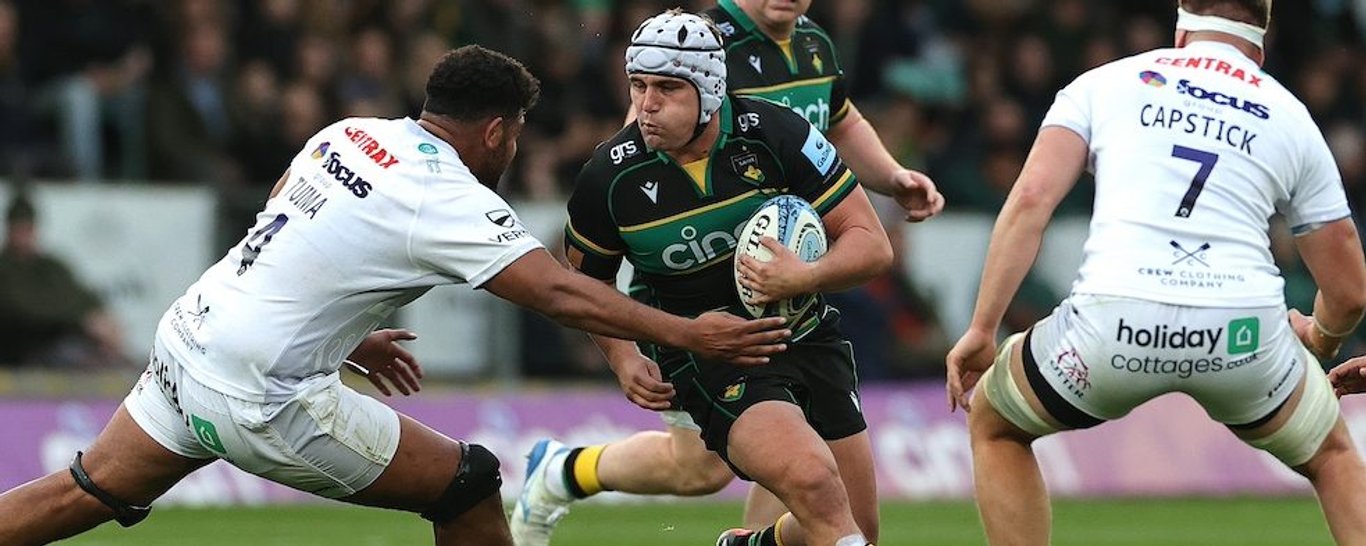 Curtis Langdon of Northampton Saints