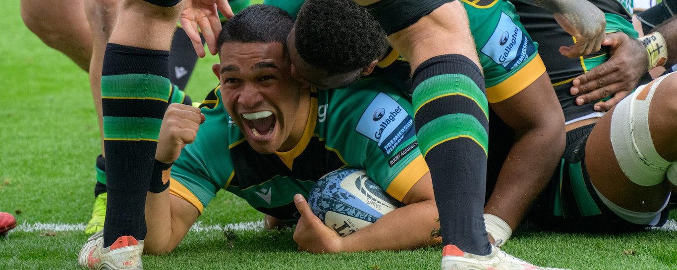 Northampton Saints' Sam Matavesi