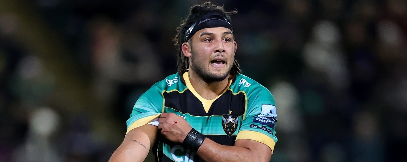 Lewis Ludlam of Northampton Saints