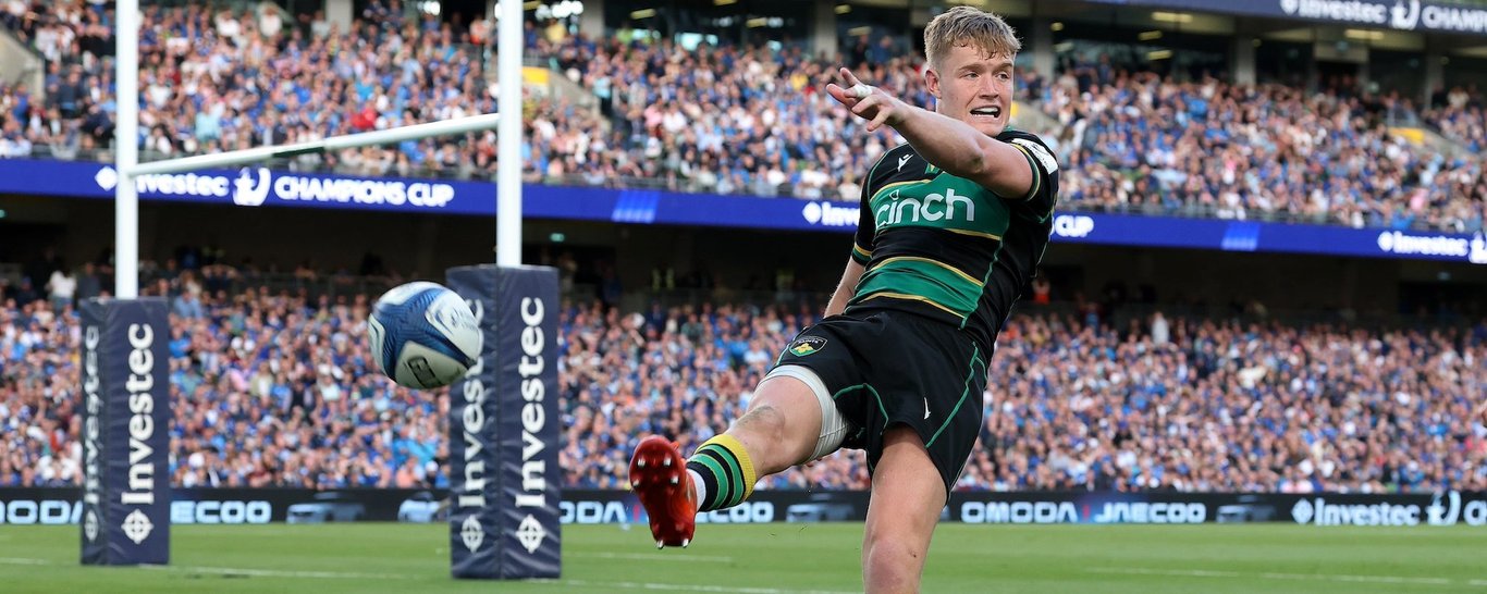 Fin Smith of Northampton Saints