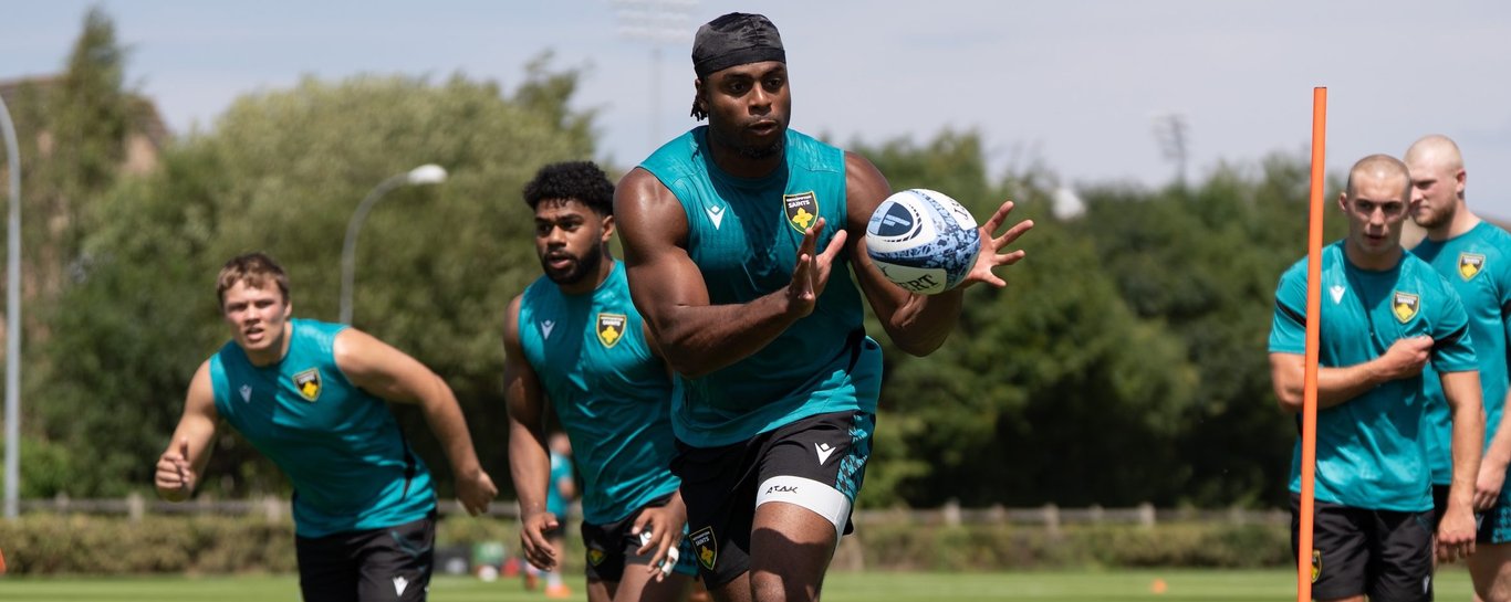 Chunya Munga of Northampton Saints