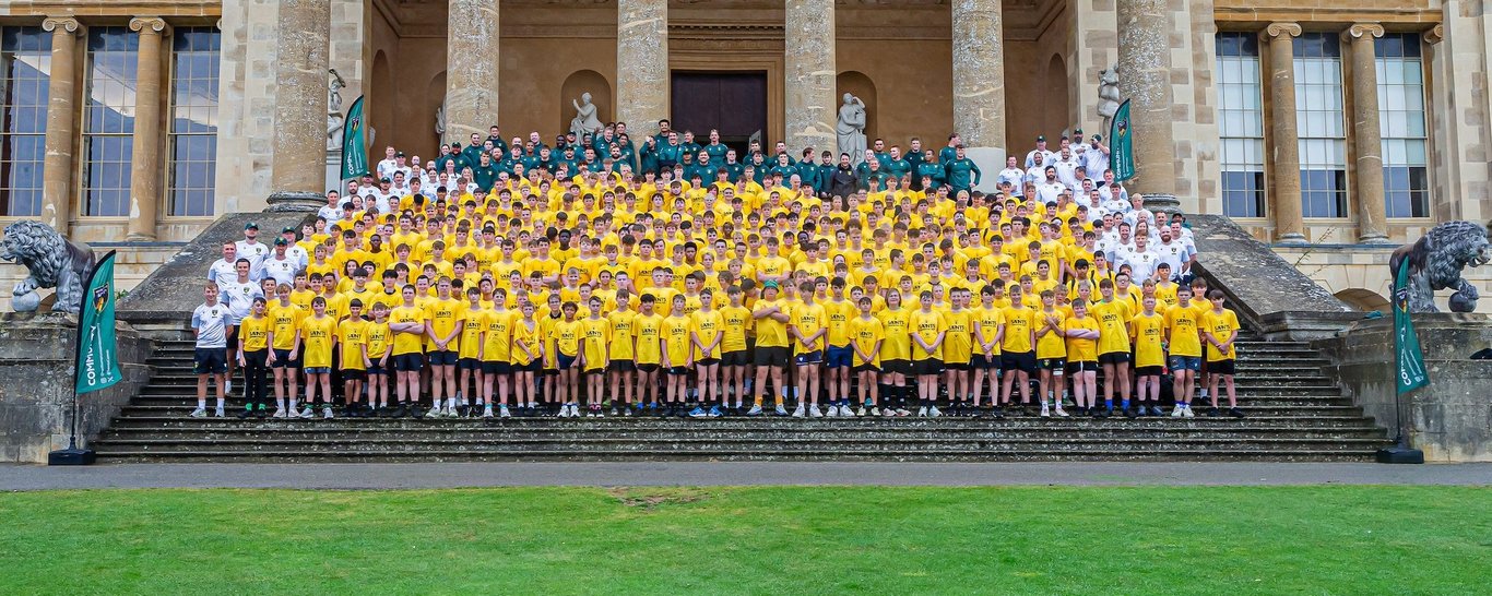 Northampton Saints Community residential camps at Stowe School.