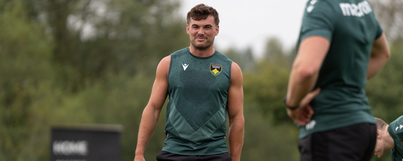 Northampton Saints’ George Furbank during the 2024/25 season.