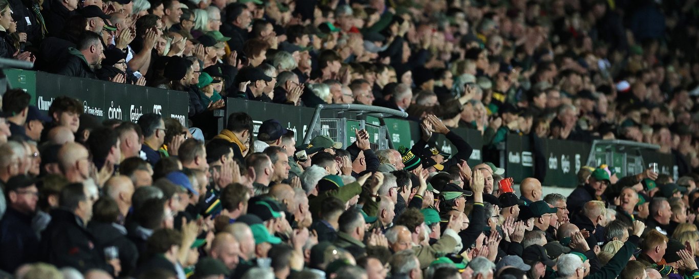 Northampton Saints supporters have sold out cinch Stadium at Franklin’s Gardens for Saints vs Harlequins