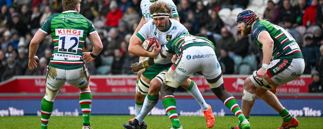 Angus Scott-Young of Northampton Saints