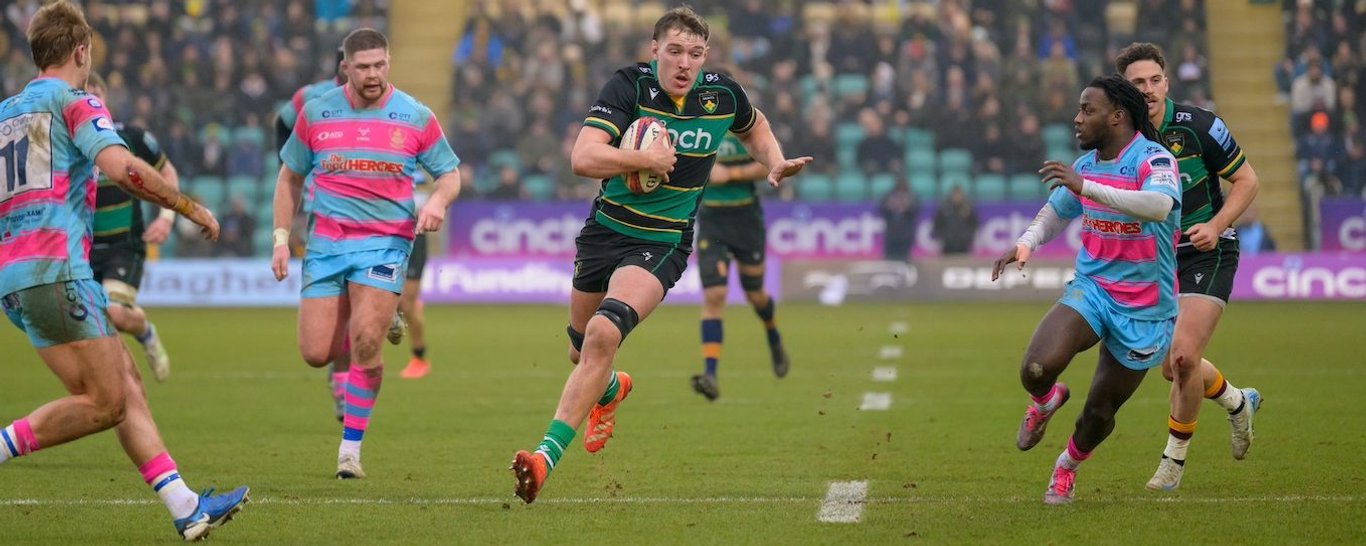 Tom Lockett of Northampton Saints