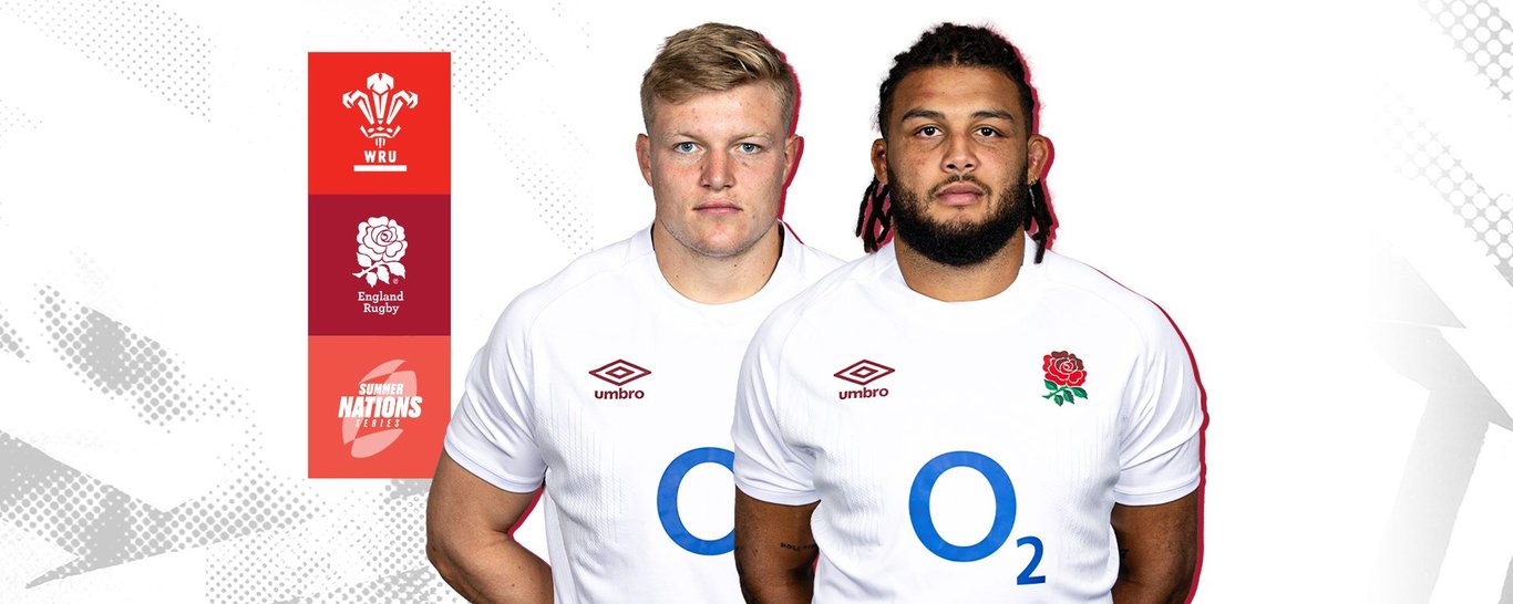 Lewis Ludlam and Tom Pearson both start for England against Wales this weekend.