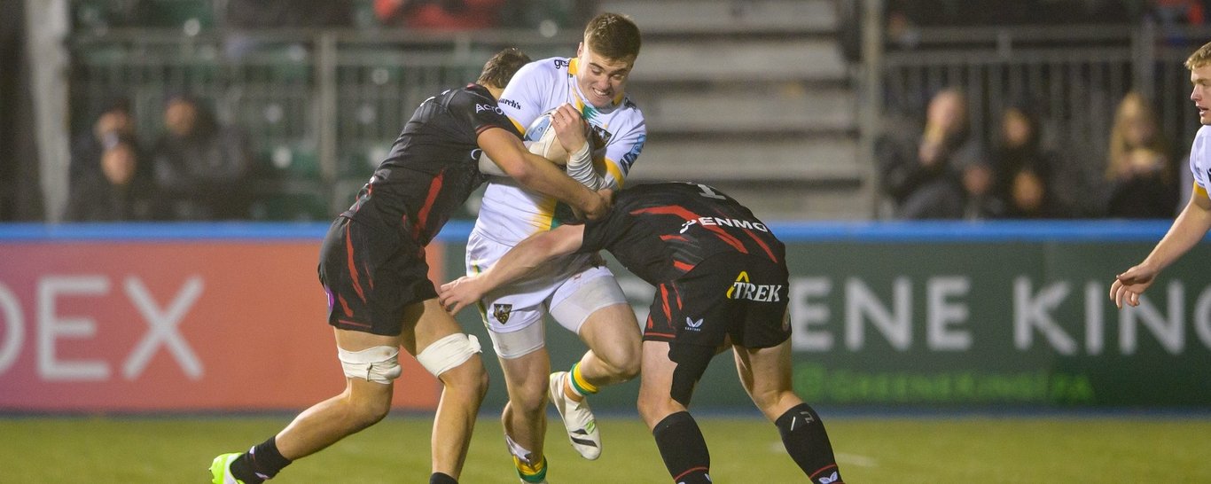 Tommy Freeman of Northampton Saints