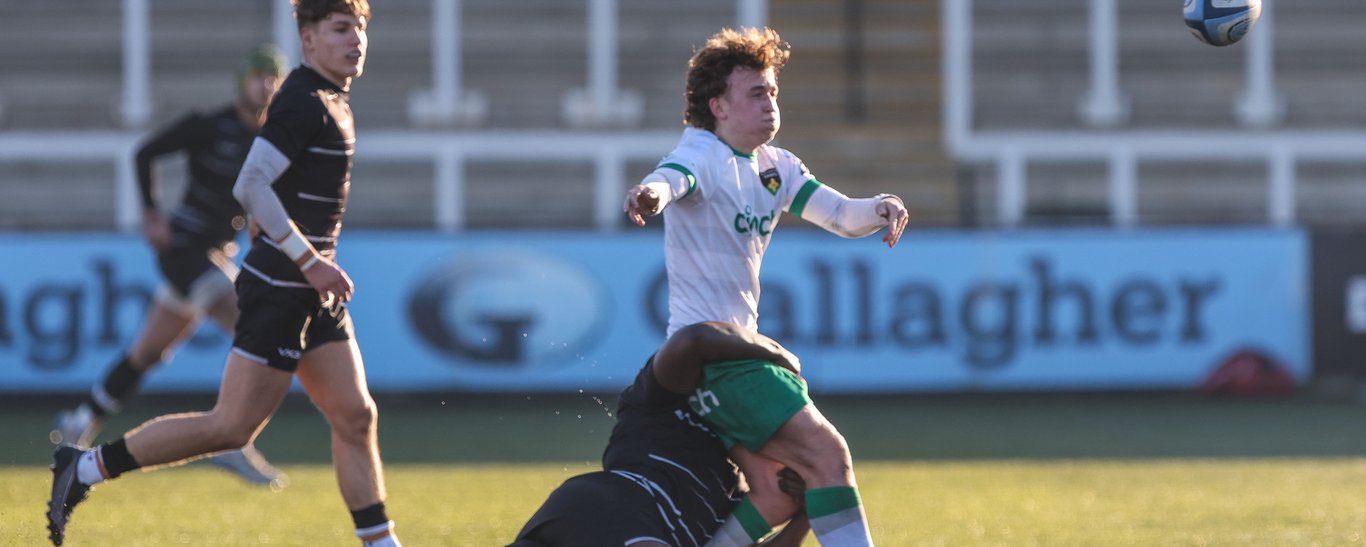 Northampton Saints U18 Academy against Newcastle Falcons, January 2025