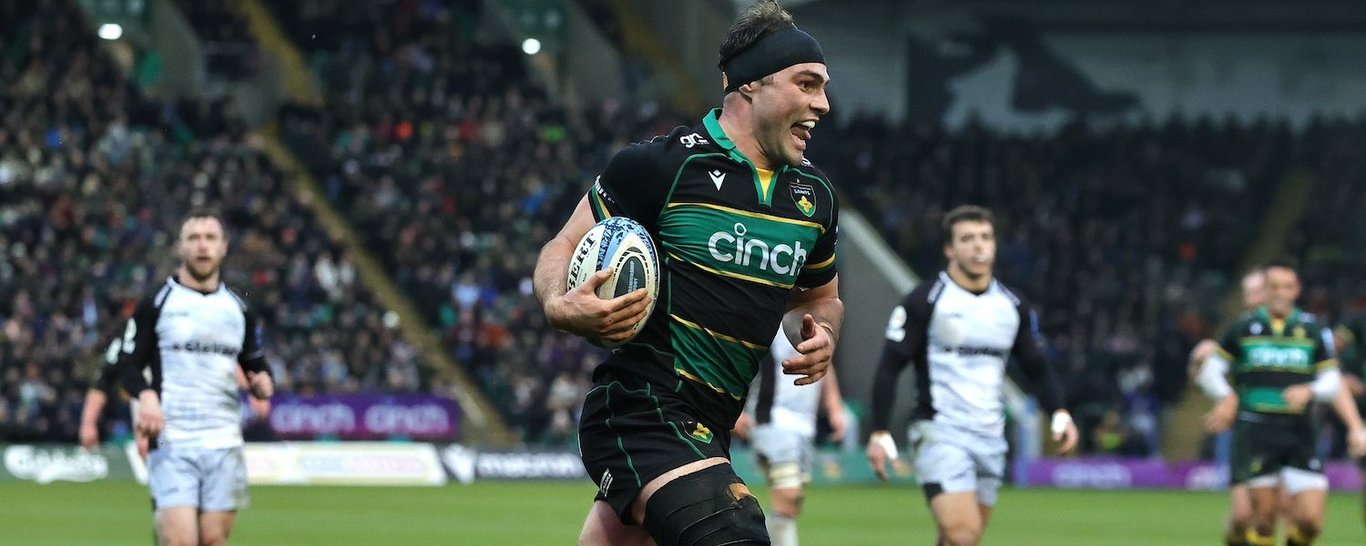 Josh Kemeny of Northampton Saints