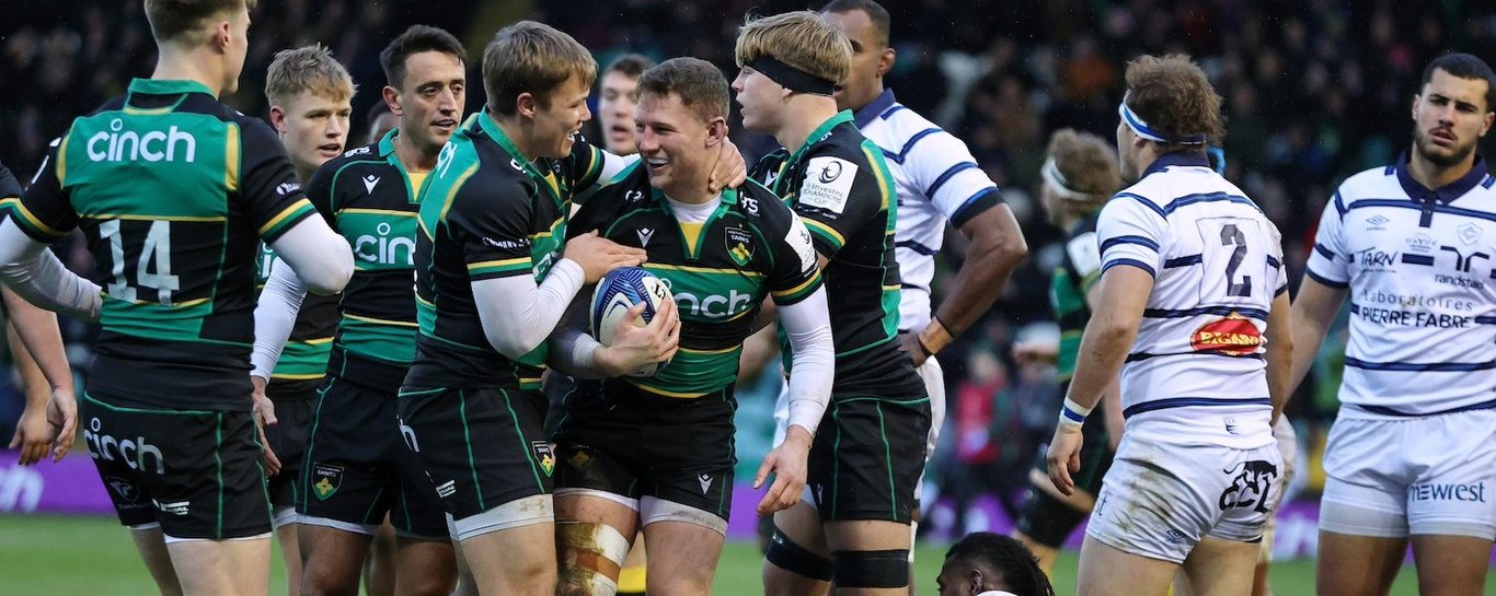 Fraser Dingwall of Northampton Saints