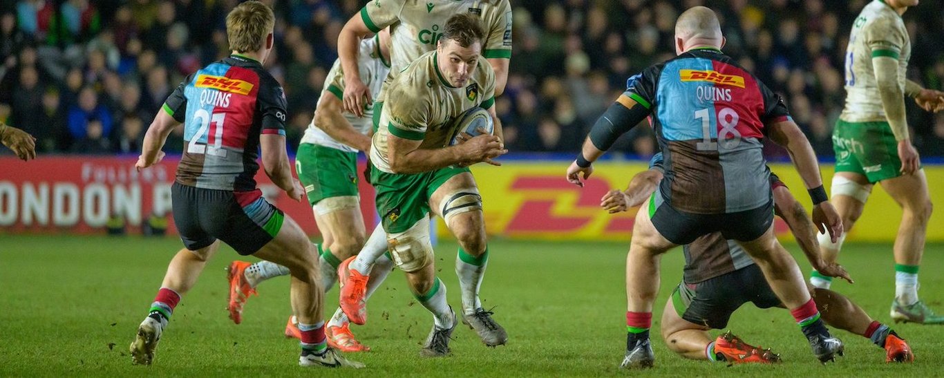 Josh Kemeny of Northampton Saints