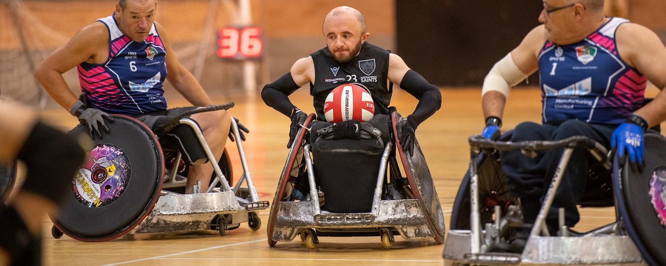 Saints Wheelchair Rugby won the Midlands Development League