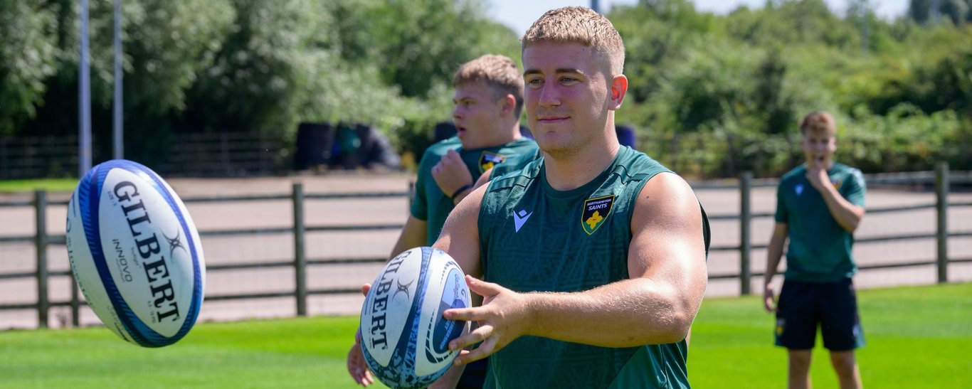 Nathan Langdon of Northampton Saints