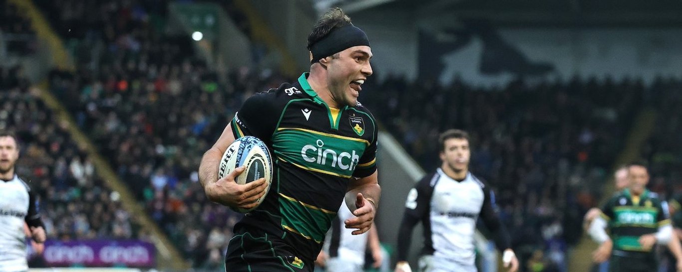 Josh Kemeny of Northampton Saints