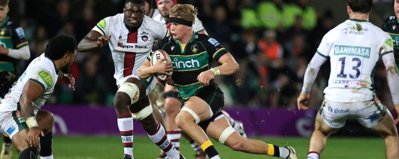 Henry Pollock of Northampton Saints