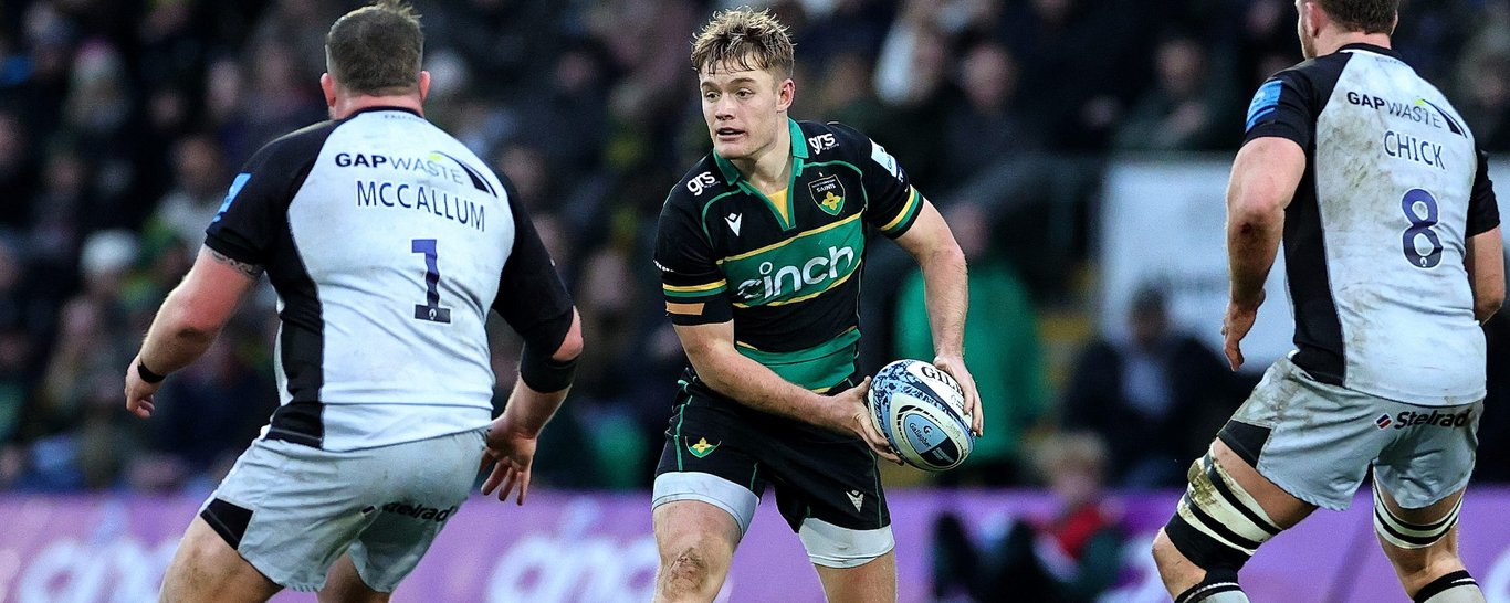 Fin Smith of Northampton Saints