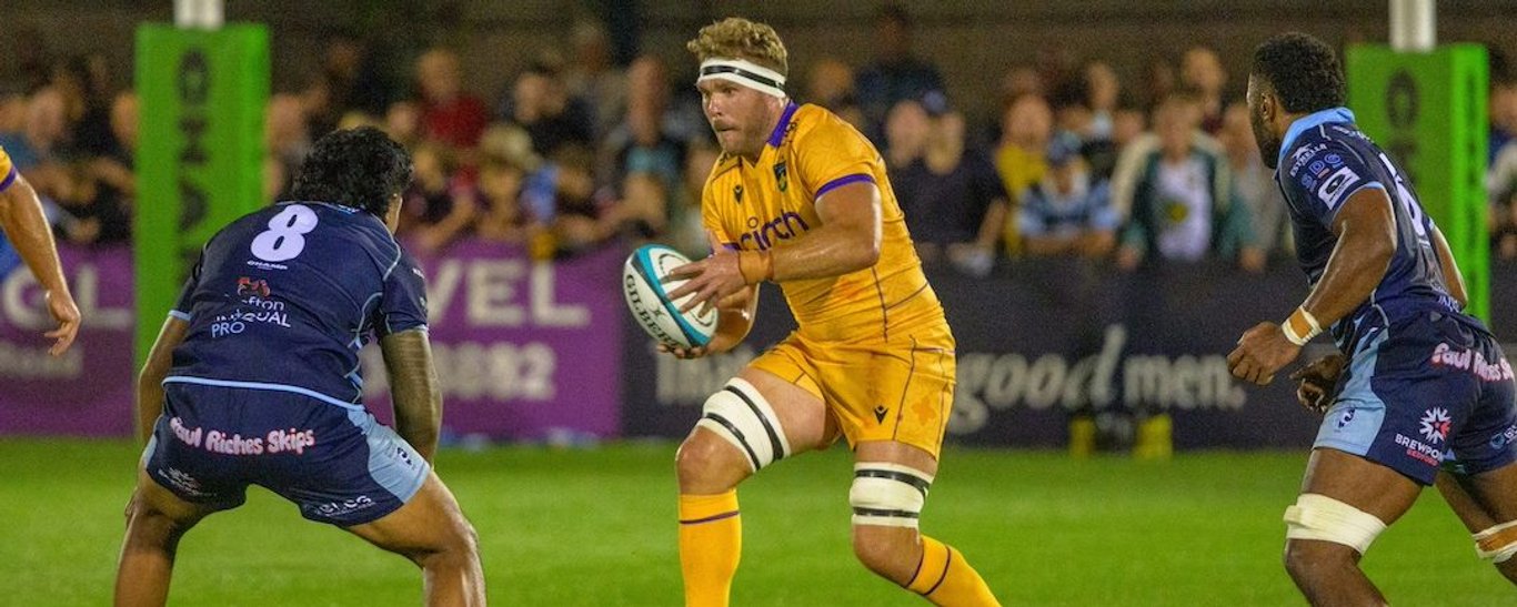 Angus Scott-Young of Northampton Saints