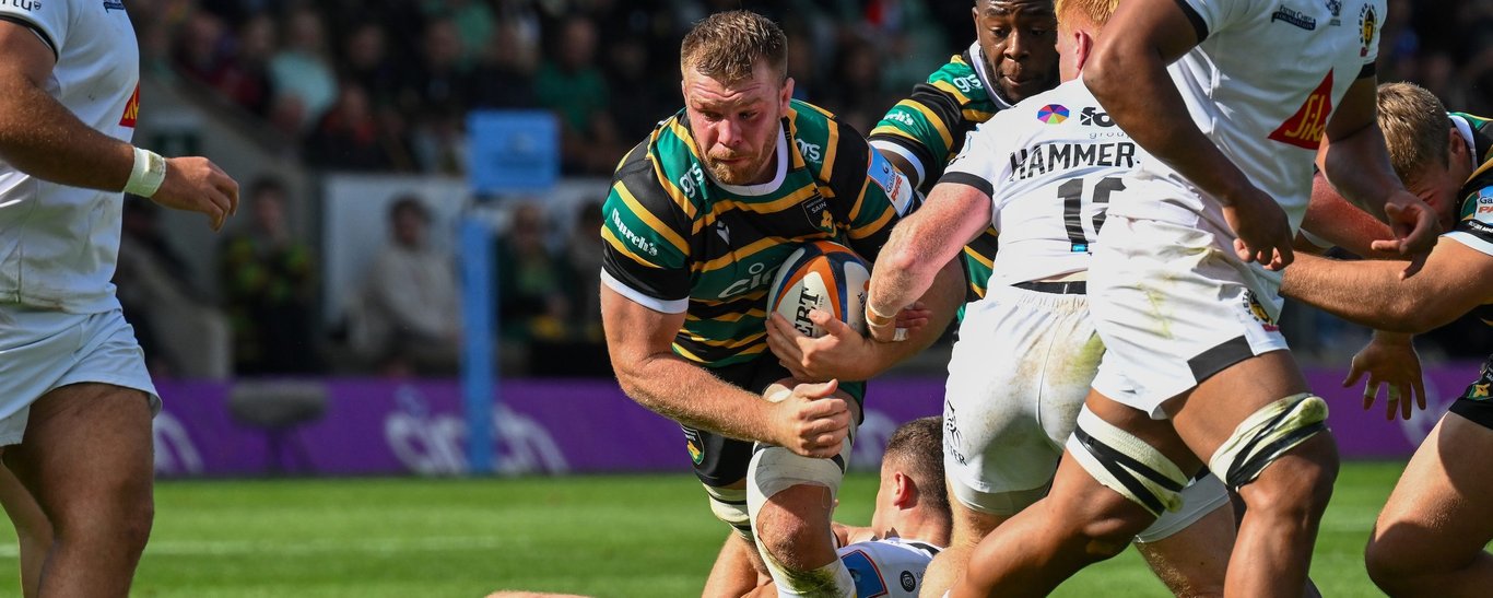 Callum Chick of Northampton Saints