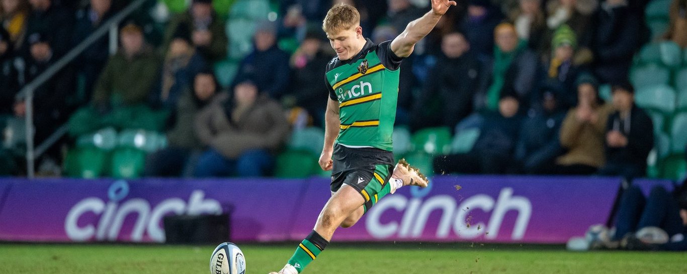 Fin Smith of Northampton Saints