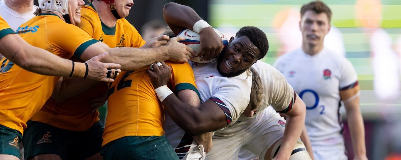 Emmanuel Iyogun of Northampton Saints