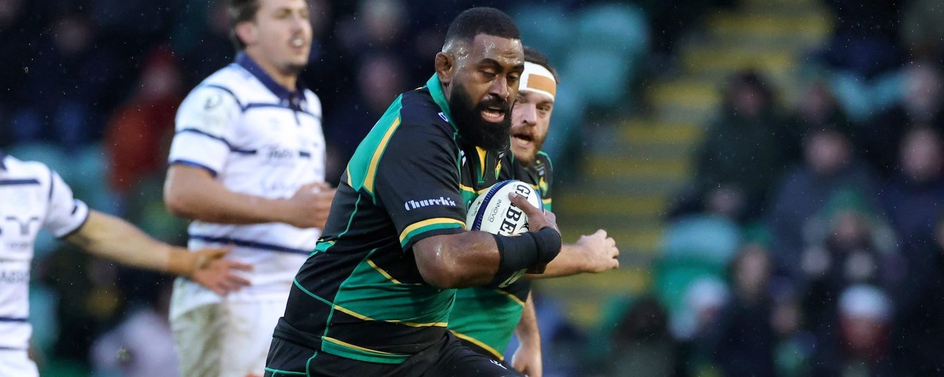 Temo Mayanavanua of Northampton Saints