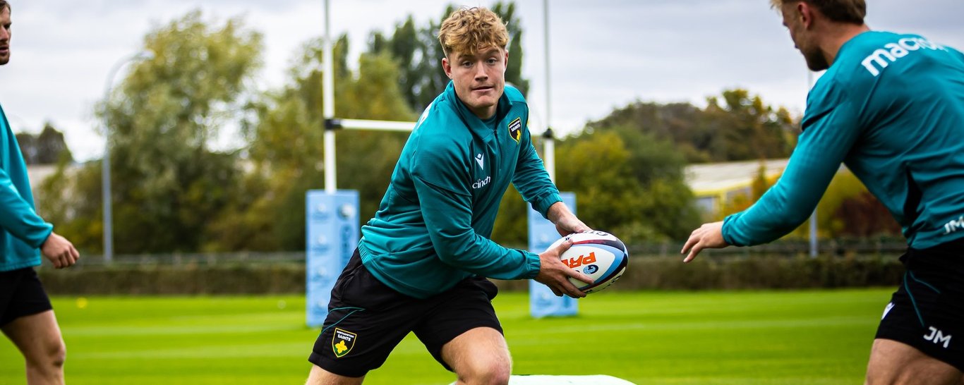 Fin Smith of Northampton Saints