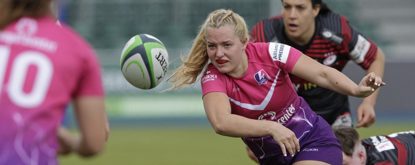 Loughborough Lightning lost out to Saracens