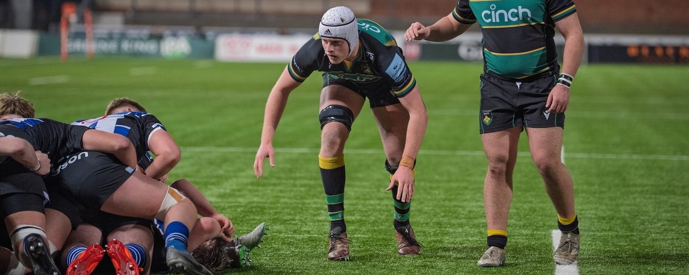 Jack Lawrence of Northampton Saints Under-18s.