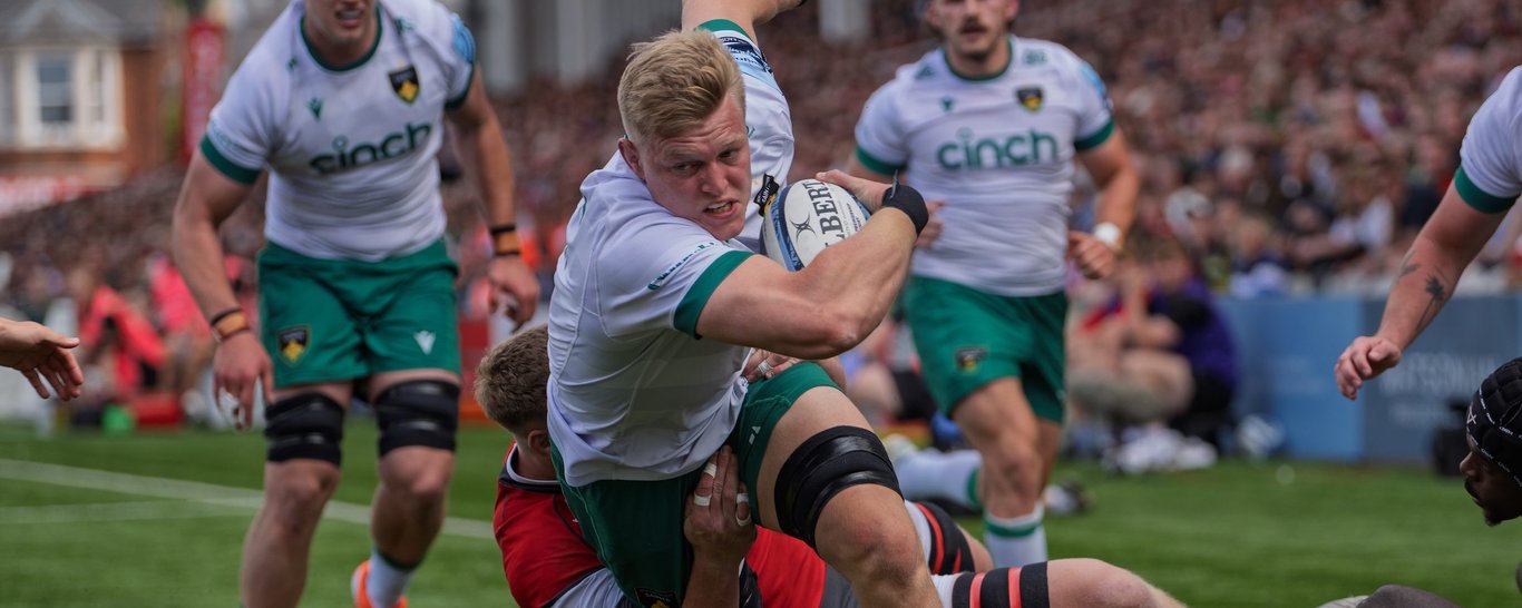 Tom Pearson of Northampton Saints