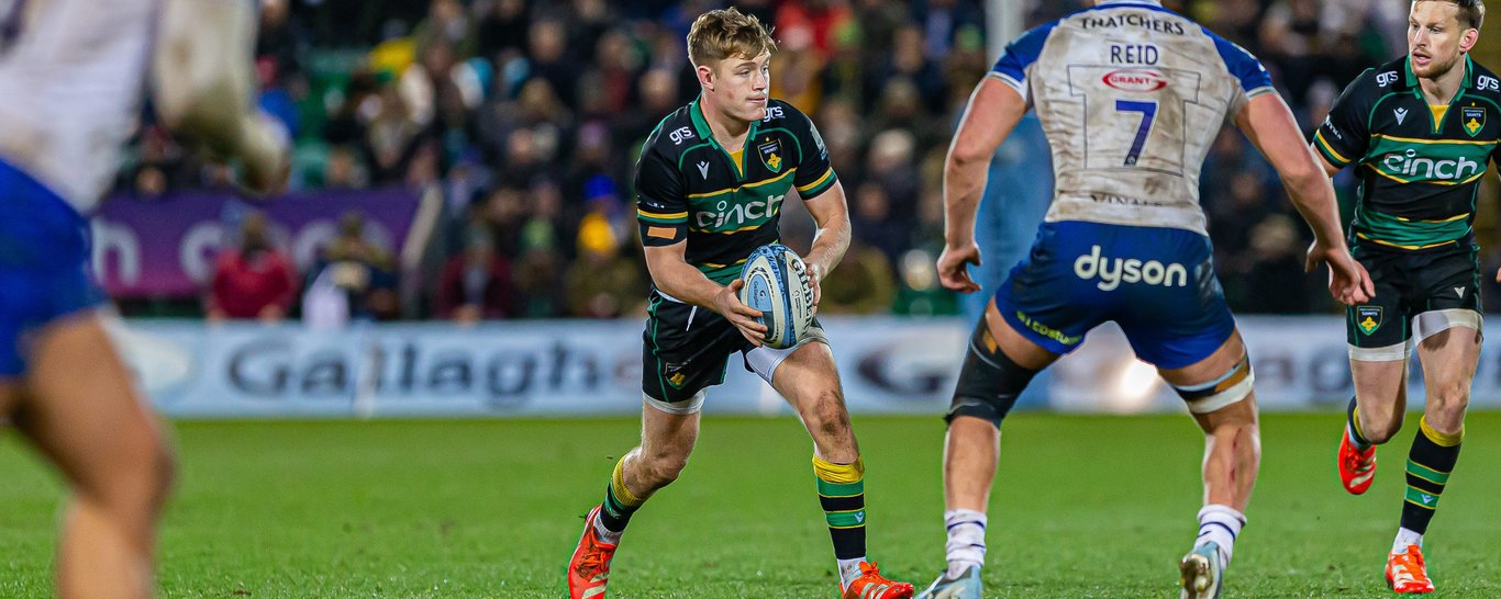 Fin Smith of Northampton Saints