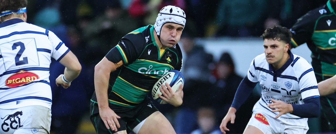 Curtis Langdon of Northampton Saints