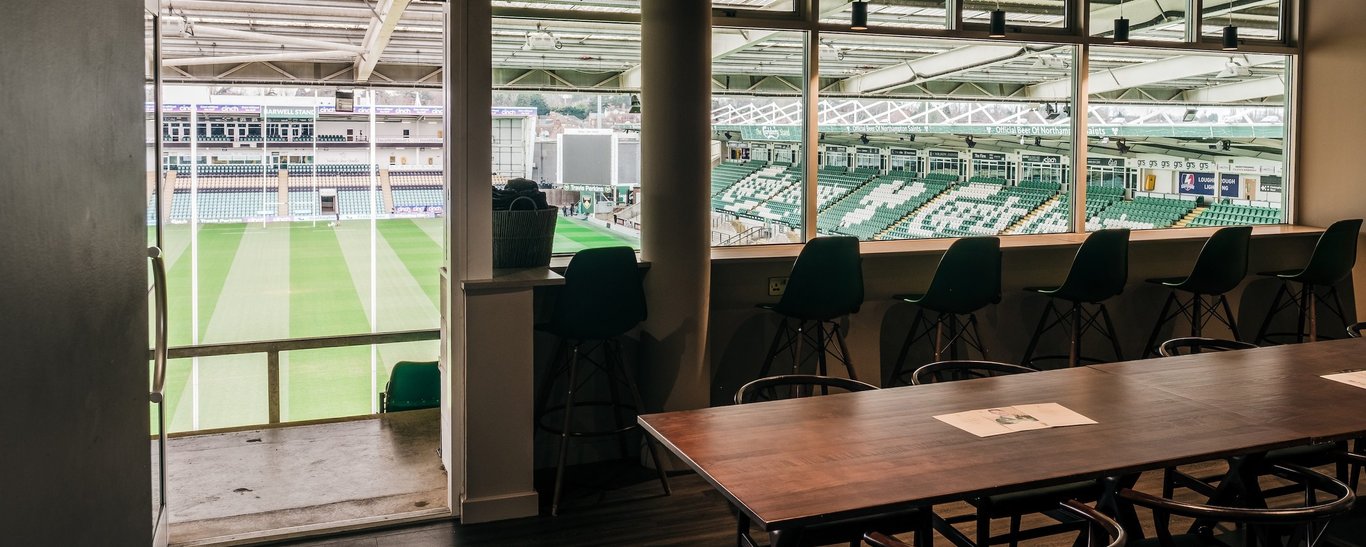 Our Executive Boxes all benefit from outstanding views of the pitch and offer an exclusive space for 10 to 24 guests to soak up the unique cinch Stadium at Franklin’s Gardens atmosphere.