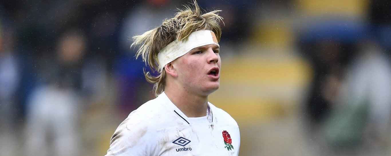 Northampton Saints’ Henry Pollock featuring for England Under-18s