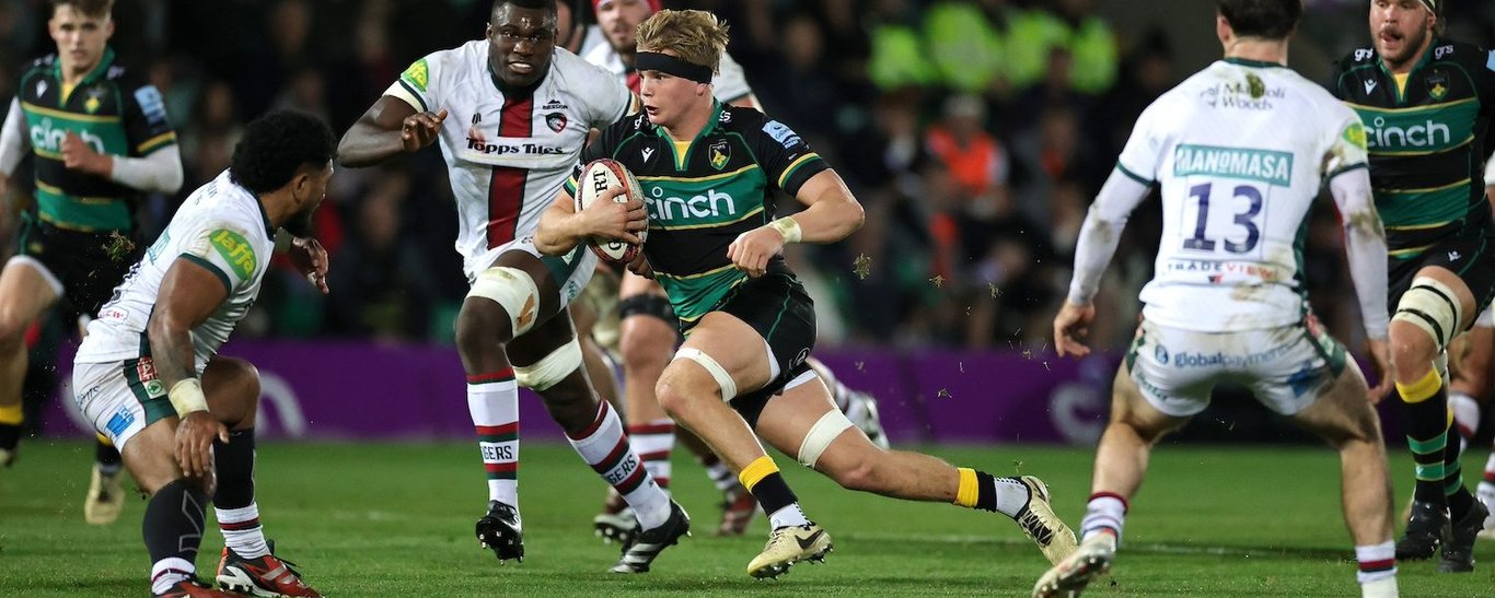 Henry Pollock of Northampton Saints