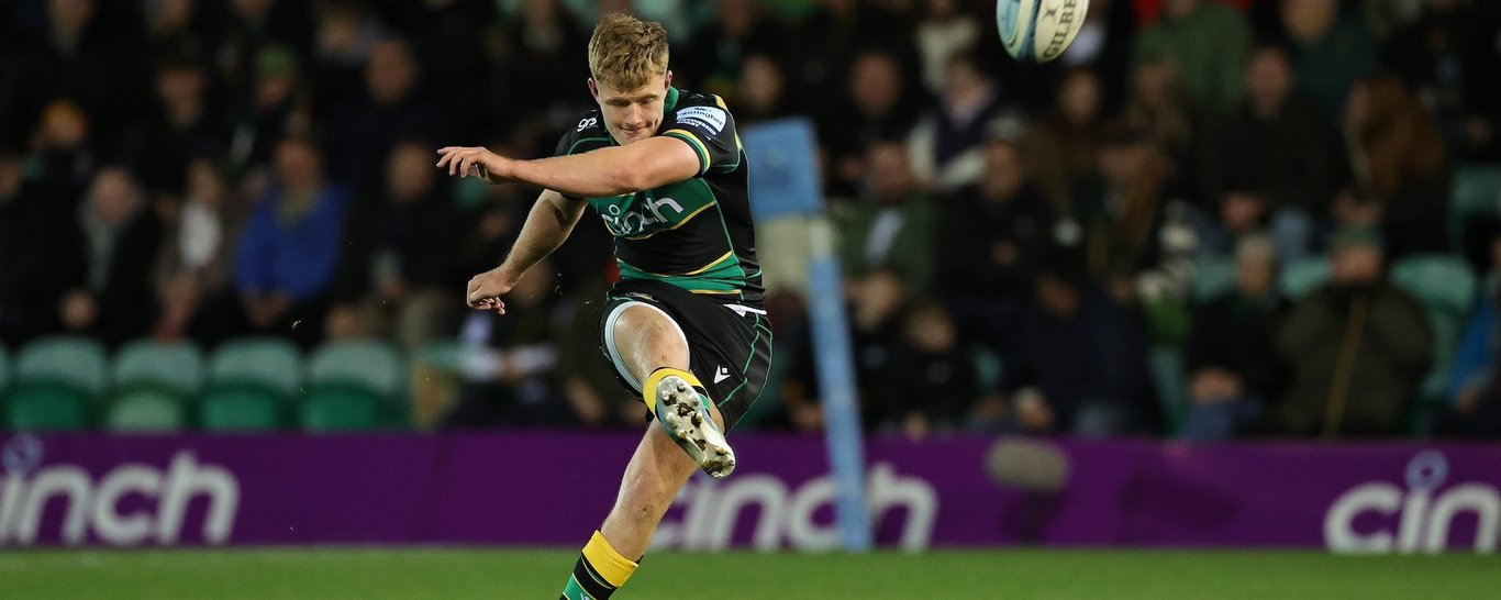 Fin Smith of Northampton Saints