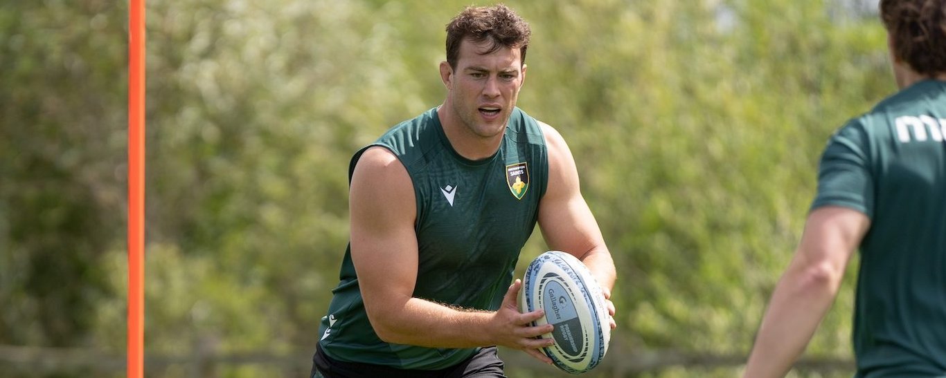 Callum Hunter-Hill of Northampton Saints