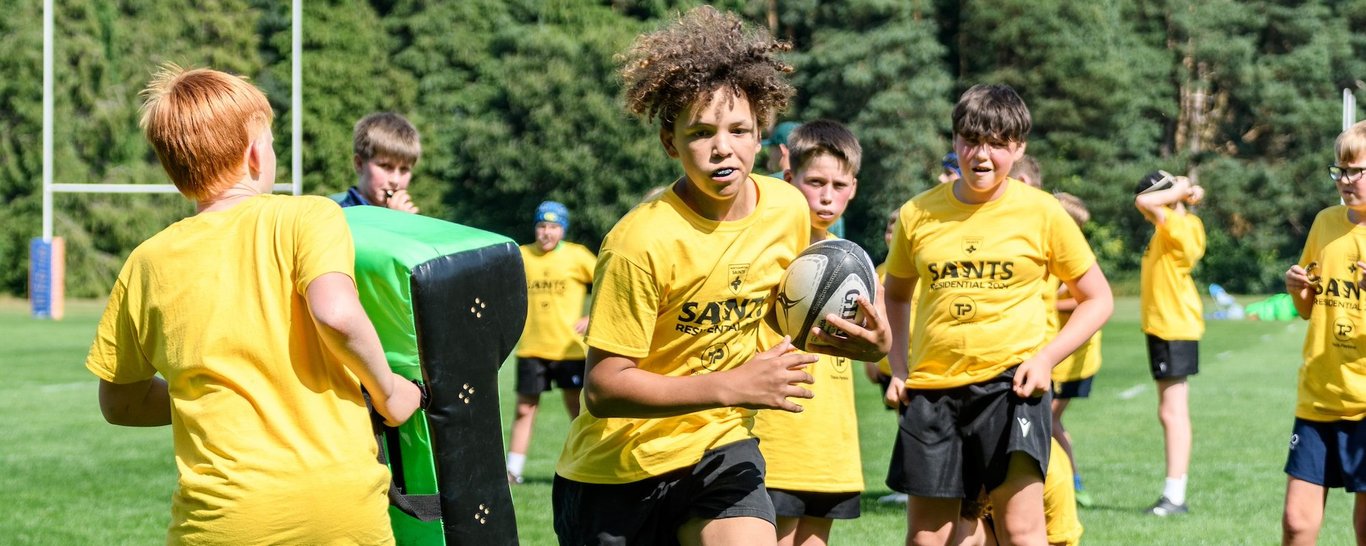 Northampton Saints Community residential camps at Stowe School.