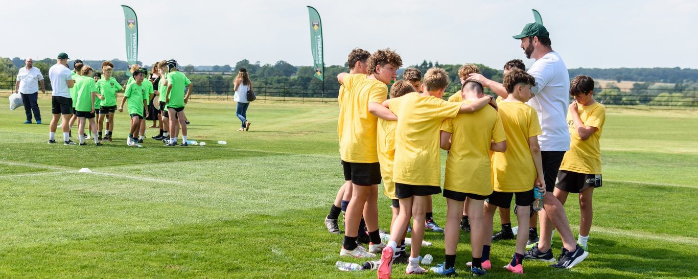 Northampton Saints Community residential camps at Stowe School.